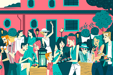Restaurant illustration thumb