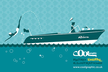Riva Yacht illustration thumb